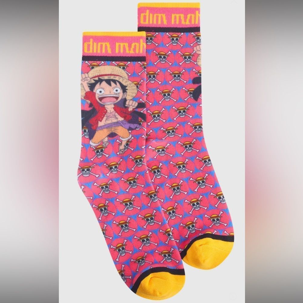 Dim Mak One Piece Luffy Socks